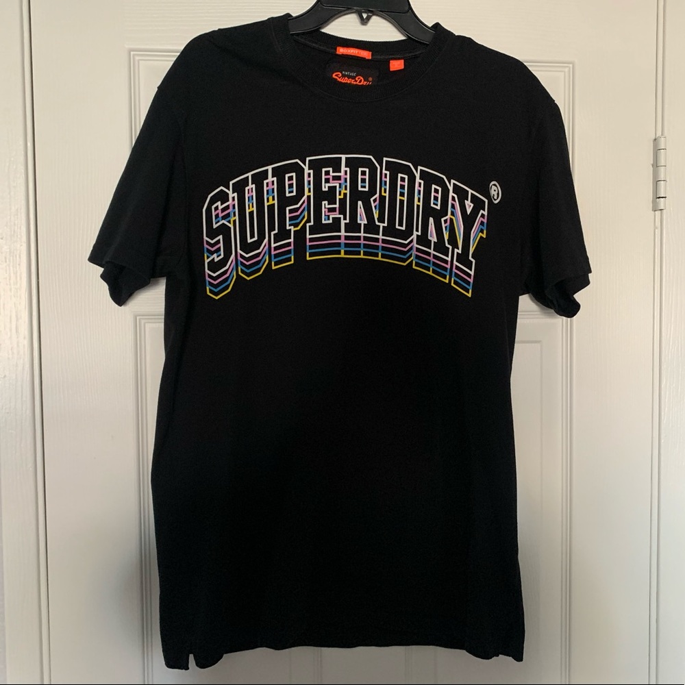 SuperDry Black T Shirt